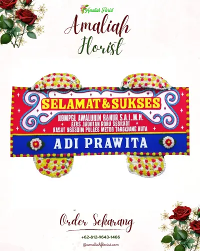 Karangan Bunga Ucapan Selamat di Simanaere